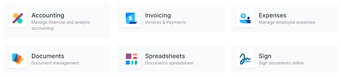 odoo finance management 
