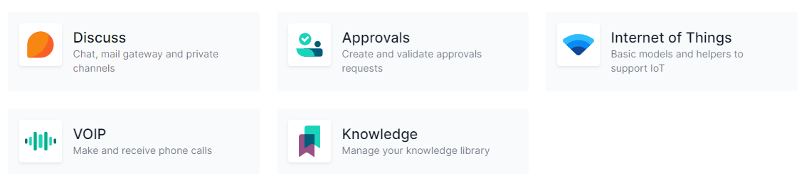 odoo Productivity management