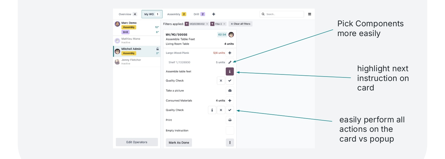 odoo shop floor design update