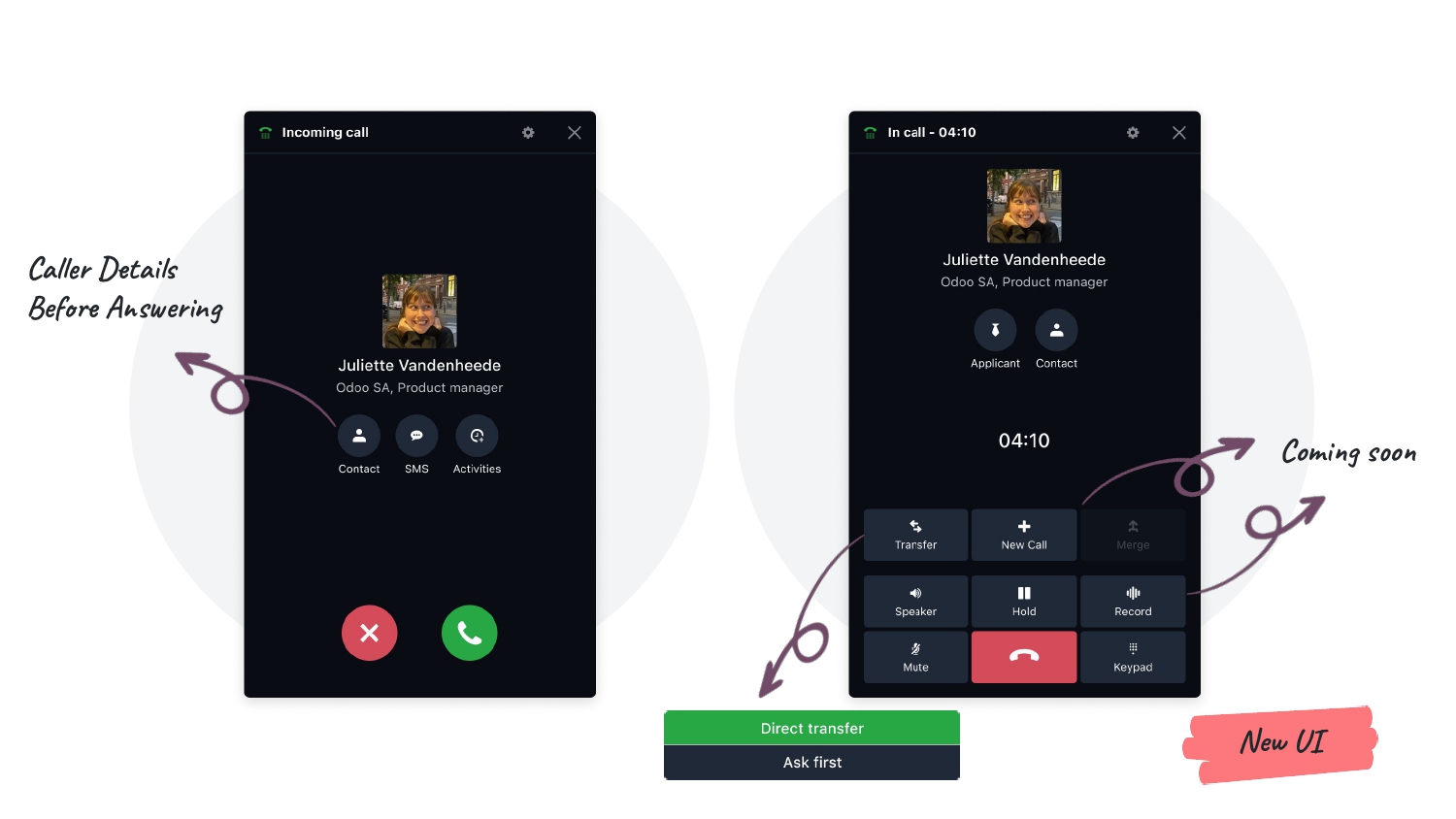 odoo 19 voip features
