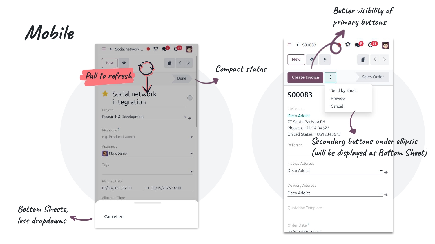 odoo 19 mobile view